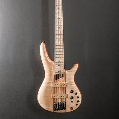 Ibanez SR5FMDX2 Bass - Natural Low Gloss image 3