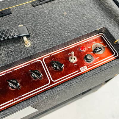 Vox AC30 Bass 2x12" Combo Amplifier 1964 - Black image 7