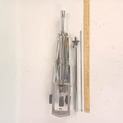 Hi-Hat Cymbal Stand Chrome Double-Brace Tripod Foot Pedal Light-Weight image 12