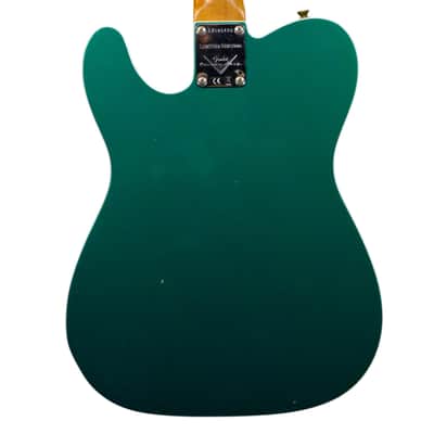 Fender Custom Shop '60 Tele Custom Journeyman Relic - British Racing Green image 2