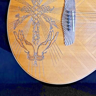 Blueberry Handmade Acoustic Guitar Grand Concert Faith image 6