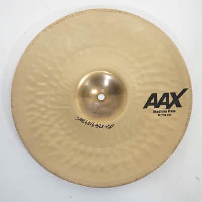 SABIAN  AAX 14" MEDIUM HIHATS Current image 5