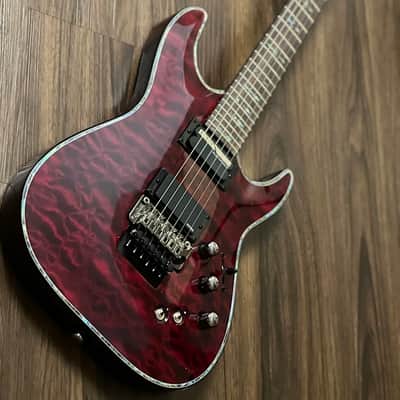 Schecter Hellraiser C-1 FR S BCH in Black Cherry image 2