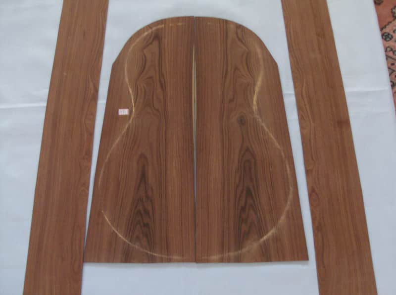 Amazon / Brazilian Rosewood, Rare Hybrid Species, Back & Sides Set for Acoustic Guitar 1980s image 1