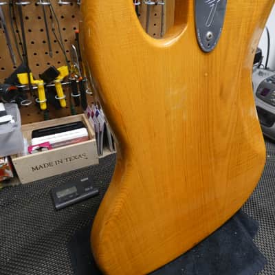 Fender Jazz Bass 1975 - Natural - Ash Body image 10