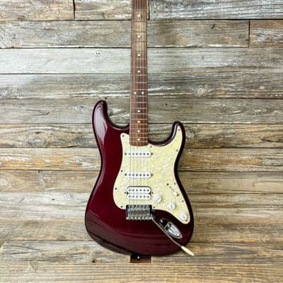 2008 Fender Standard Stratocaster MIM HSS - Midnight Wine image 1