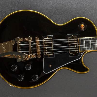 Epiphone Joe Bonamassa 1959 Les Paul Custom - Antique Ebony image 1