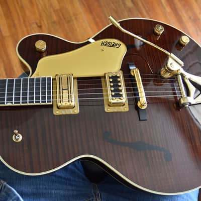 Gretsch G6122T-59 Vintage Select '59, 2022, Flamed maple, OHSC, Nice condition , Chet Atkins Country Gentleman model image 12