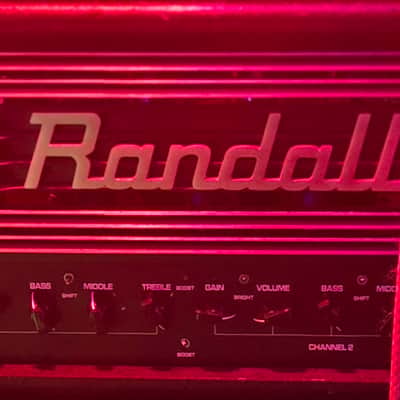 Randall Thrasher 120 2-Channel 120-Watt Tube Guitar Amp Head 2010s - Black image 2