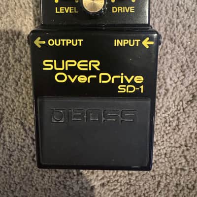 Boss SD-1-4A 40th Anniversary Super Overdrive 2021 - Black / Yellow Bild 2