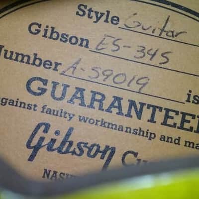 1999 Gibson ES-345 Custom Shop 1964 1/1 image 3
