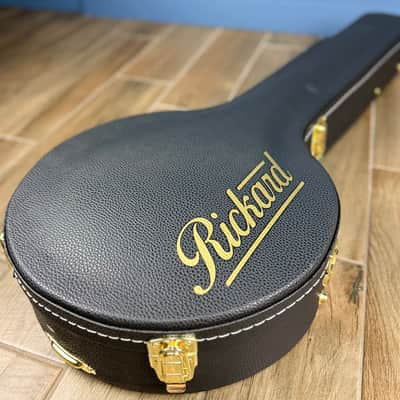 Rickard 12" Cherry Little Wonder Banjo with Antiqued Brass Hardware image 24