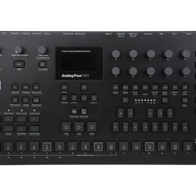 Elektron Analog Four MKII Synthesizer + Groovebox (Black) [USED]