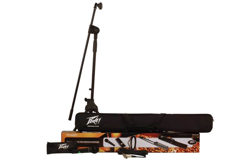 Peavey PV-MSP1 XLR Microphone Stand Pack image 1