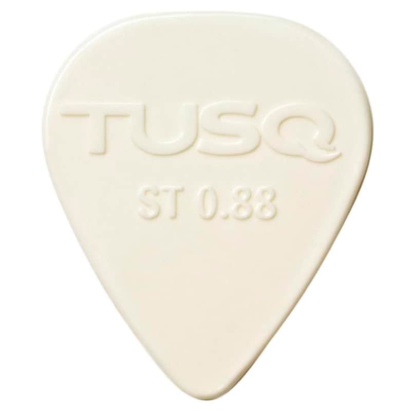 Graph Tech Tusq White Standard Pick 0.88mm. Pack 72u. image 1