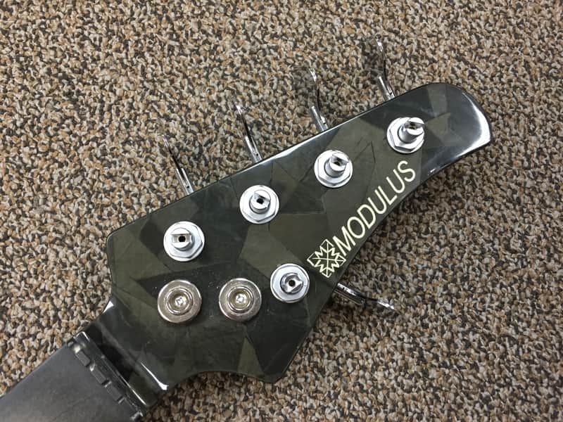 Modulus Graphite 5 String 34" Bass Neck Graphite image 1