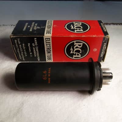 1- 60s RCA 6L6 Electron Metal Tube New in Box -Super Strong Rates 6000/6000=100% #050 image 2