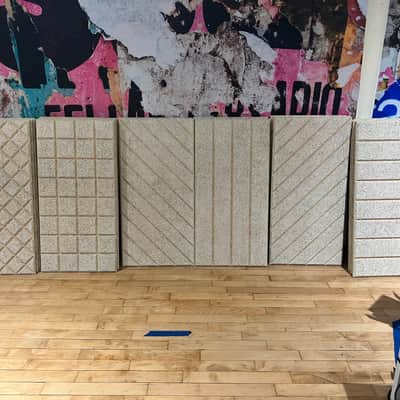 Podcast Sound Panels - Baux Wood Wool Acoustic Sound Panels 2023 image 1