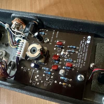 Vox Clyde McCoy wah modded halo inductor true bypass BC109B image 7