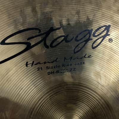 DH Stagg DH-RJ21 ZZ Hand Made 21" Sizzle Ride Jazz image 6