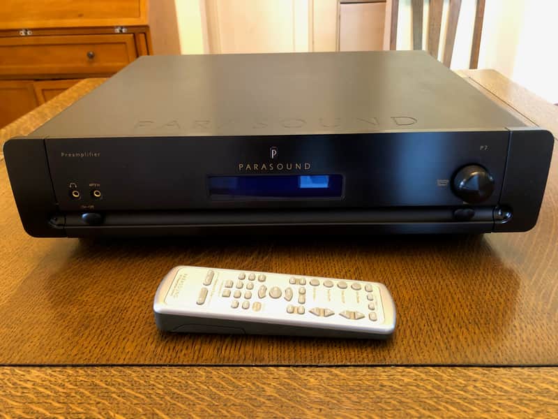 Parasound Halo P7 Preamplifier Black image 1