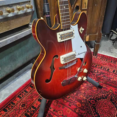 1972 Harmony Rocket H54-1 Redburst image 5