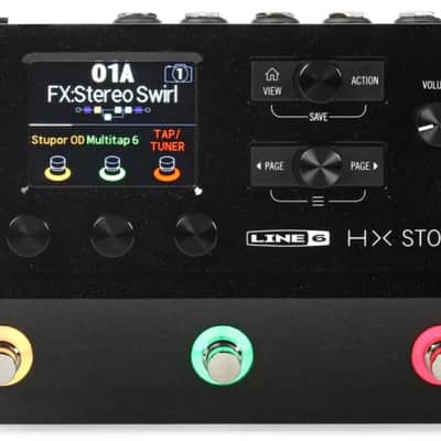 Line 6 HX Stomp Guitar Multi-effects Floor Processor - Black image 1