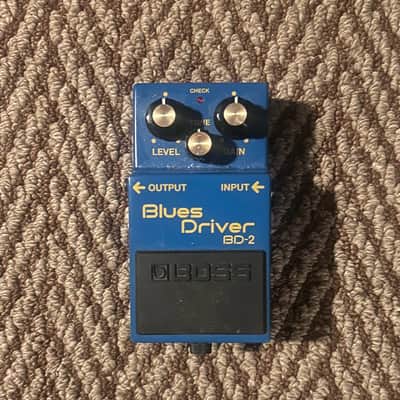Boss BD-2 Blues Driver (Silver Label) 1995 - Present - Blue image 1