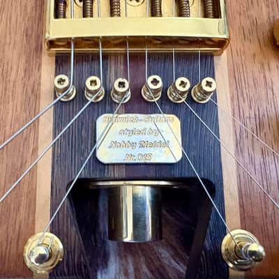 1983 Warwick Nobby Meidel Guitar Natural Headless Guitar #15 of 30 West Germany Handmade image 21