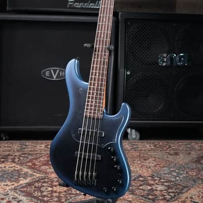 Ibanez Mode MDM1005 5-String Electric Bass Guitar - Midnight Arctic Ocean Matte image 12