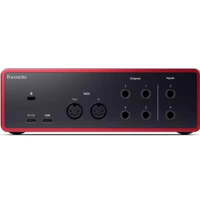 FOCUSRITE SCARLETT 4I4 (4th Gen) interfaccia audio image 2
