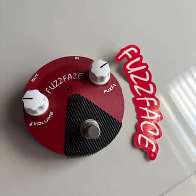 Dunlop FFM6 Band Of Gypsys Fuzz Face Mini 2015 - Present - Red image 1