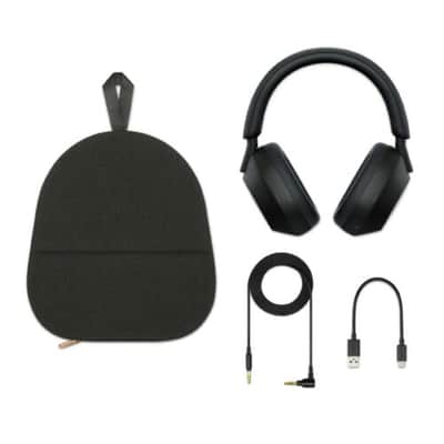 Sony WH-1000XM5 Wireless Noise Canceling Over-Ear Headphones (Black) image 9