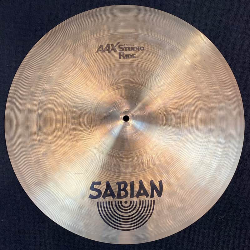 Sabian 20" AAX Studio Ride Cymbal 1993 - 2001 image 1