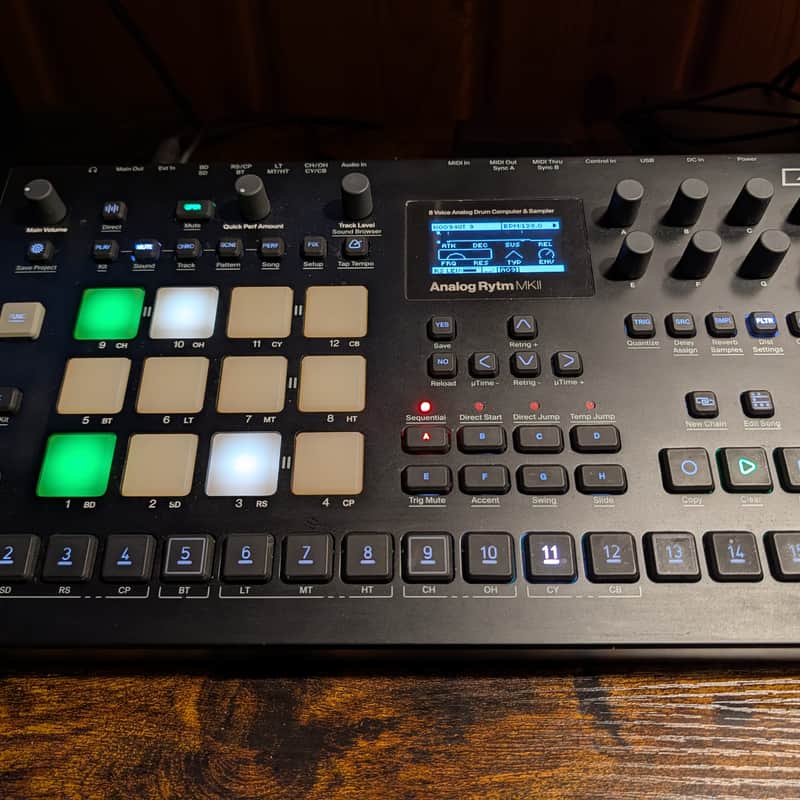 2020 Elektron Analog Rytm MkII Black