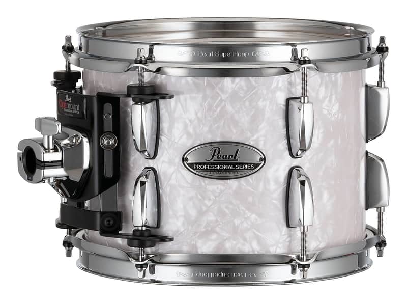 Pearl PMX Professional Series Maple 13x9" White Marine Pearl #448 Rack Tom Drum | NEW | Authorized Dealer image 1