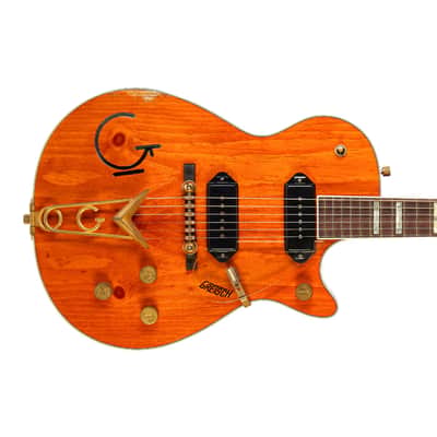 Gretsch Custom Shop Chad Henrichsen G6121-CS P90 Relic Vintage Orange #UC24053723 image 2