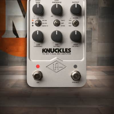 Universal Audio UA-KNUCKLES Dual Rec Amplifier Emulation Pedal (UA-KNUCKLES) image 1