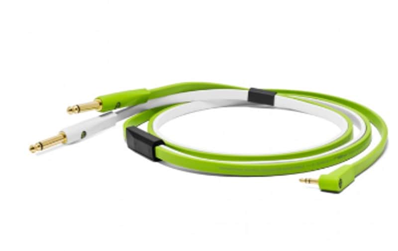 CAVO PROFESSIONALE MINI JACK STEREO ANGOLATO (3,5MM) - JACK (6,35MM) MONO NEO OYAIDE D+ Myts Class B 2,5MT image 1