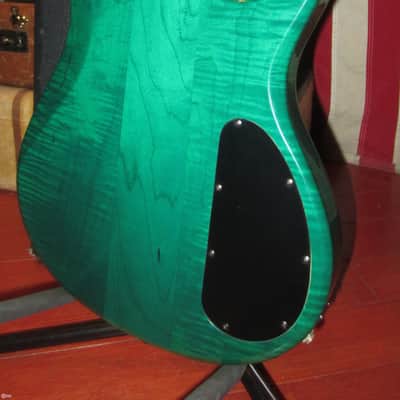 Circa 1989 Carvin Left Handed Electric Bass w/ Tremolo image 5