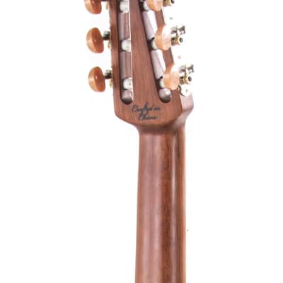 Ovation CS24C-4 Celebrity Traditional Mid-Depth Cutaway Lyrachord Body Solid Cedar Top 6-String Nylon Classical Acoustic-Electric Guitar w/Hard Case image 5