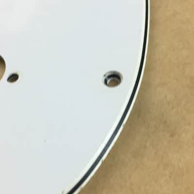 Lefty Vintage Spec Reissue 3-ply  Relic White Stratocaster Fender Pickguard Strat Aged Made in  USA image 5
