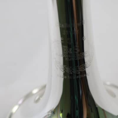 B&S Model 3116/2 Challenger Professional Eb/D Two Bell Trumpet MINT CONDITION image 5