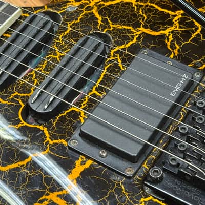 Jackson Soloist SL3X DX Bolt On - Yellow Crackle image 6