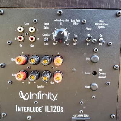 Infinity Interlude IL120s Subwoofer 500 Watts Sounds Great image 7