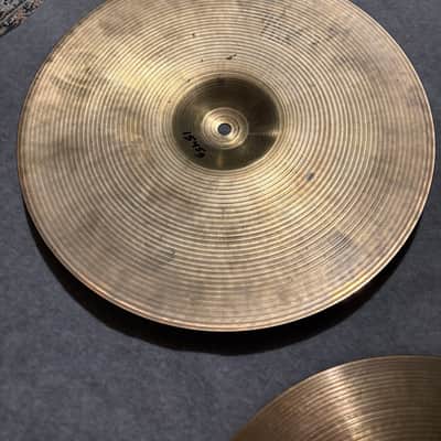 Sabian 14" AA Regular Hi-Hat Cymbals (Pair) Natural finish image 5