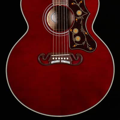 Gibson SJ-200 Standard Maple Wine Red (071) image 3