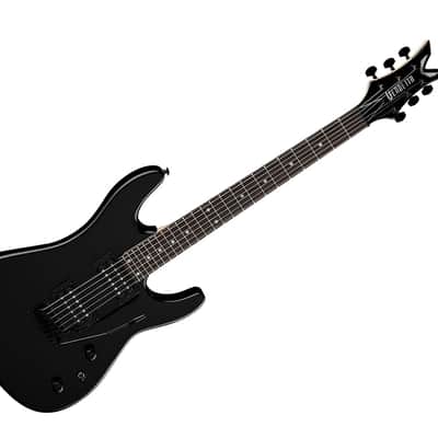 Dean Vendetta XMT Electric Guitar w/Vintage Tremolo Metallic Black