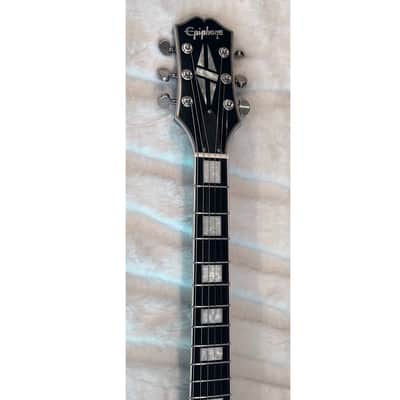 Epiphone Epiphone Jared James Nichols “Blues Power” Les Paul Custom - Aged Pelham Blue image 6