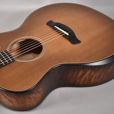 2022 Taylor Builder's Edition 614ce Grand Auditorium Acoustic-Electric Guitar | Wild Honey Burst Finish W/OHSC image 10